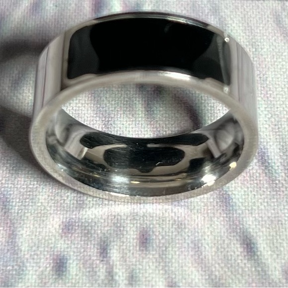 NEW NFC Multifunctional Waterproof Intelligent Ring Smart Wear Digital Ring Sz 9 - Picture 3 of 9